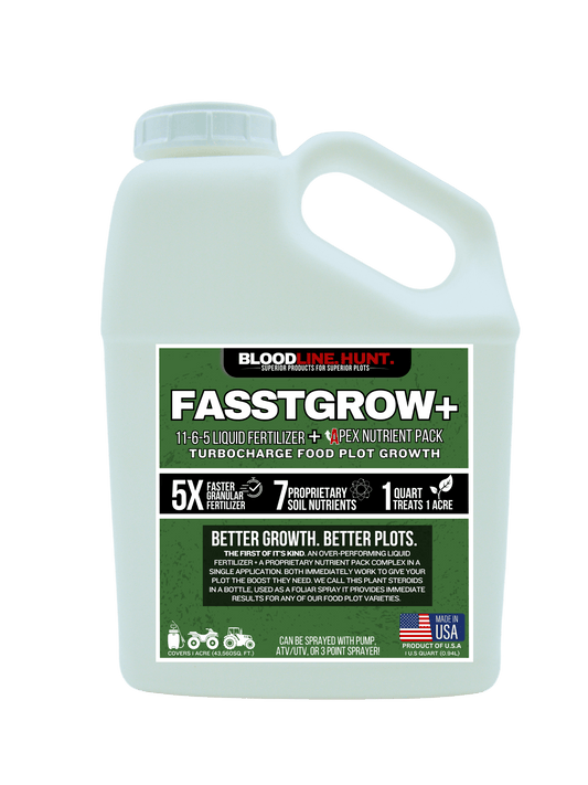 FASSTGROW+ Liquid Fertilizer (1 Acre) - Bloodline Hunt Outdoors