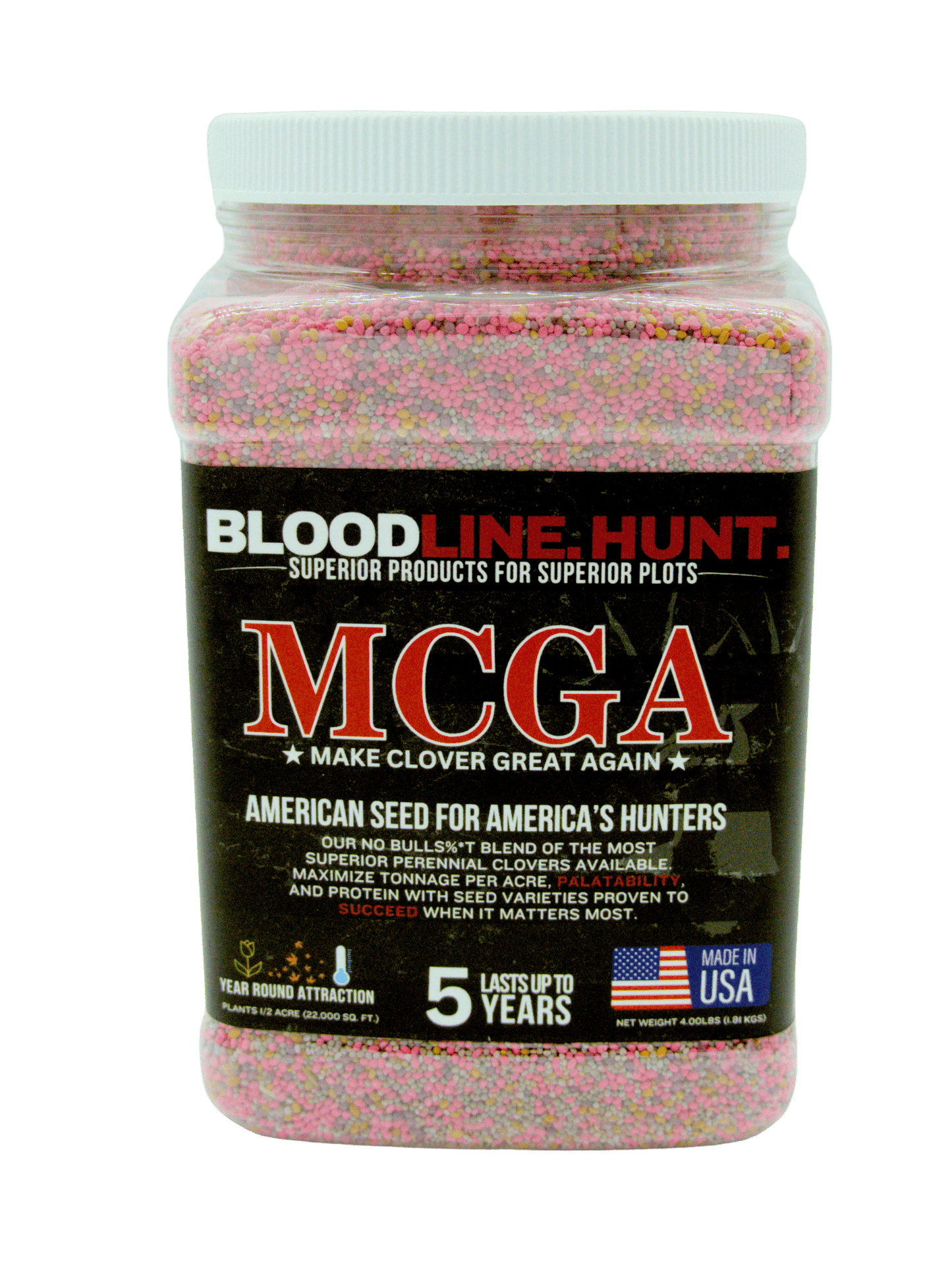 MCGA Perennial Clover 1/2 Acre - Bloodline Hunt Outdoors